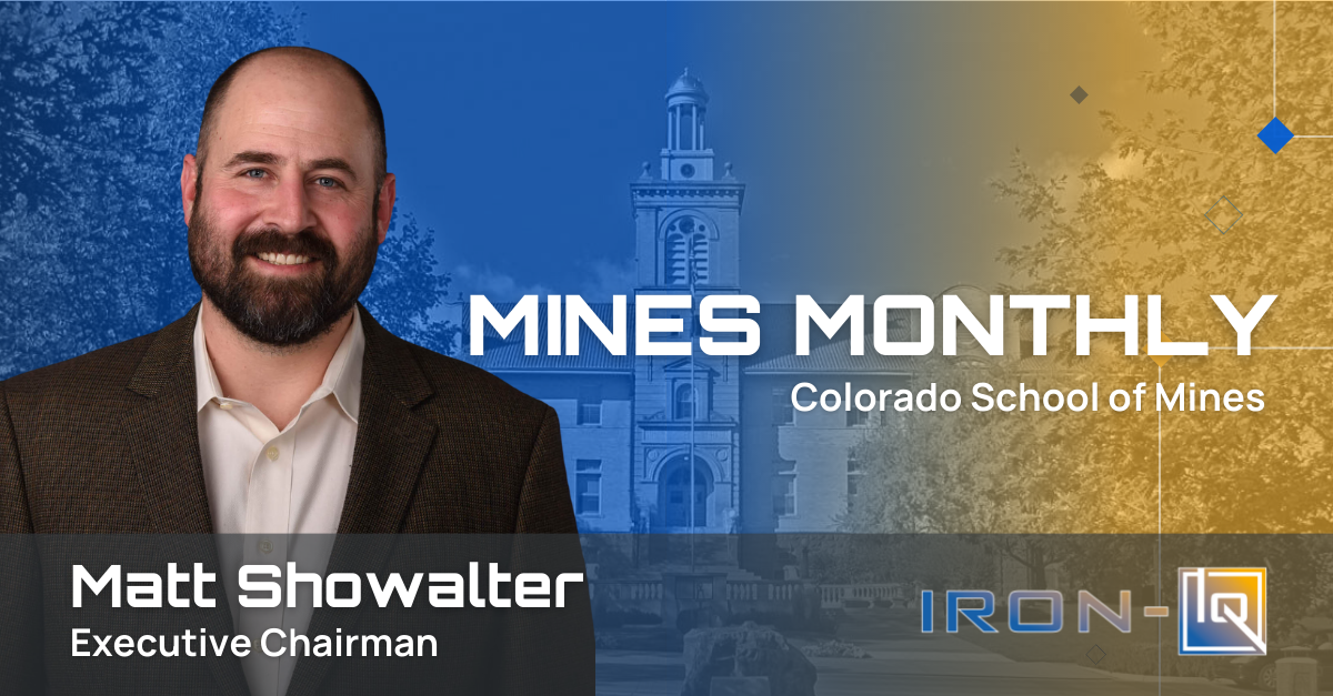 Matt Showalter Featured in Mines Monthly