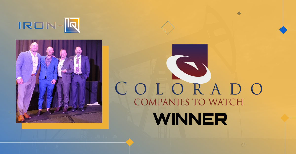 Iron-IQ Announced as a Winner of Colorado Companies to Watch